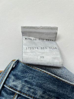Levi's vintage 501 blue 90s (32x32)