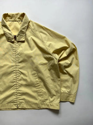 Veste légère jaune années 80 - L