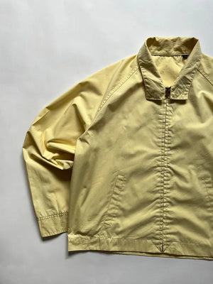 Veste légère jaune années 80 - L