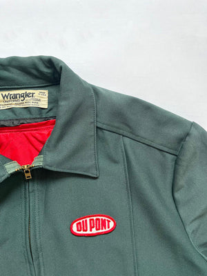 Work jacket 80s Wrangler green - L
