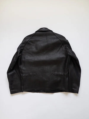 Blouson en cuir de chèvre italien des années 80 - T.S.