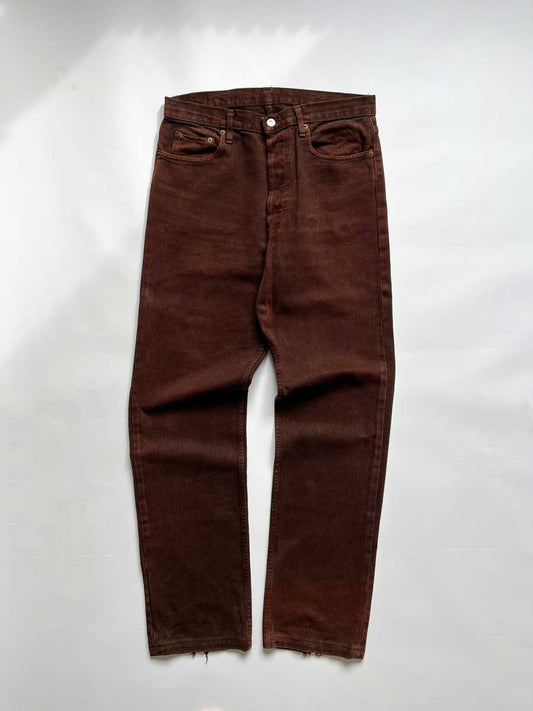 Levi's 501 brown 80s - Made in USA (32X32)