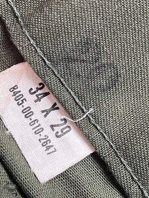 1970s Fatigue pants OG 507 - 31x29