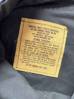 1970s Fatigue pants OG 507 - 31x29