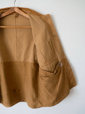 40s Blue Bill Red Head Hunting Jacket - L
