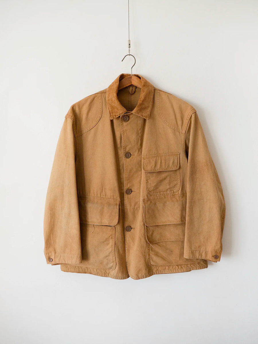 40s Blue Bill Red Head Hunting Jacket - L