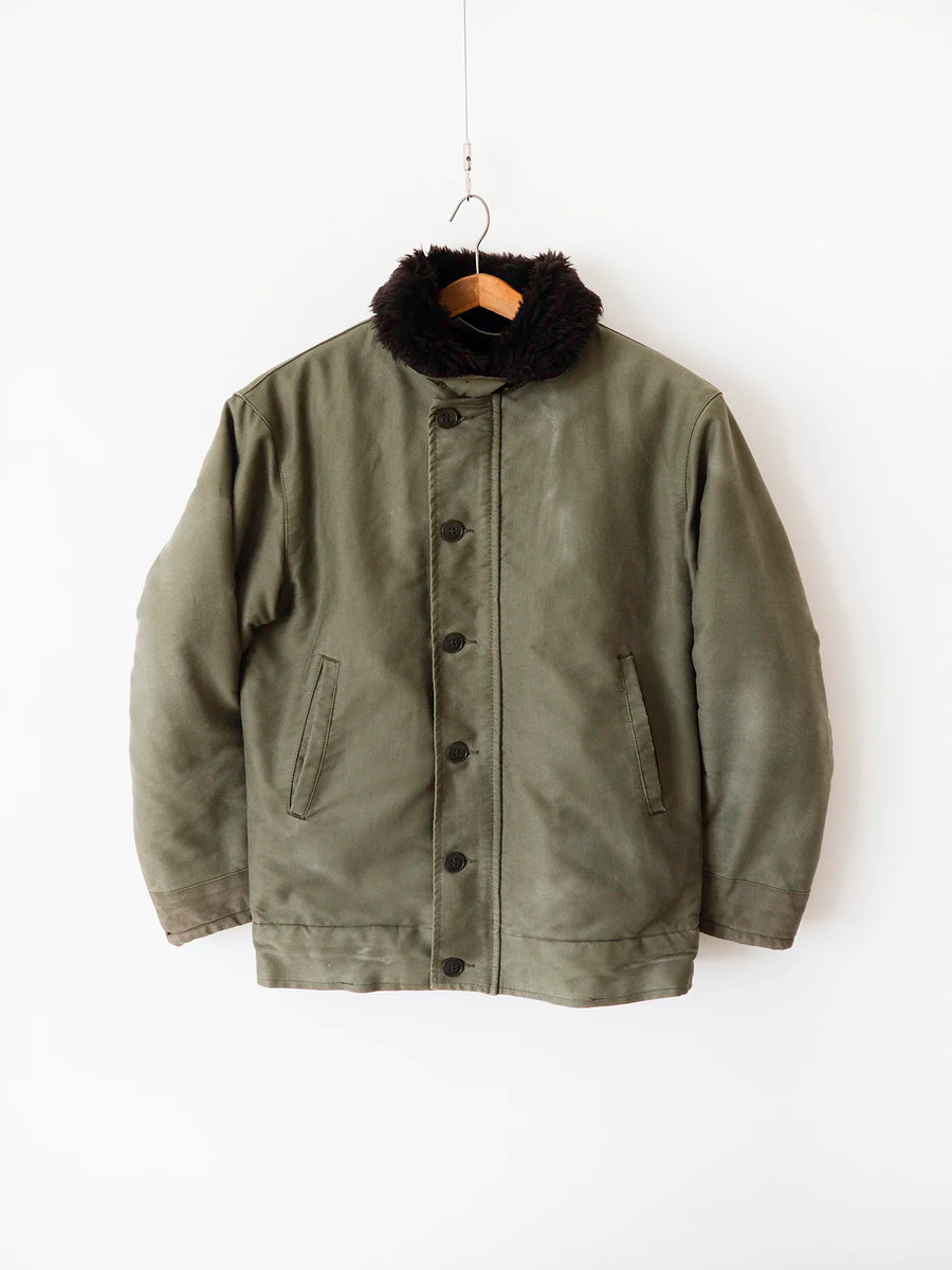 70s Coulange Marine Nationale Deck Jacket - S