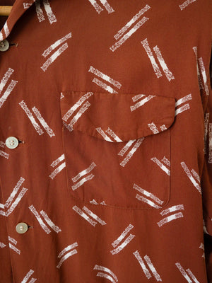 1950s Airman Gabardine Shirt - L