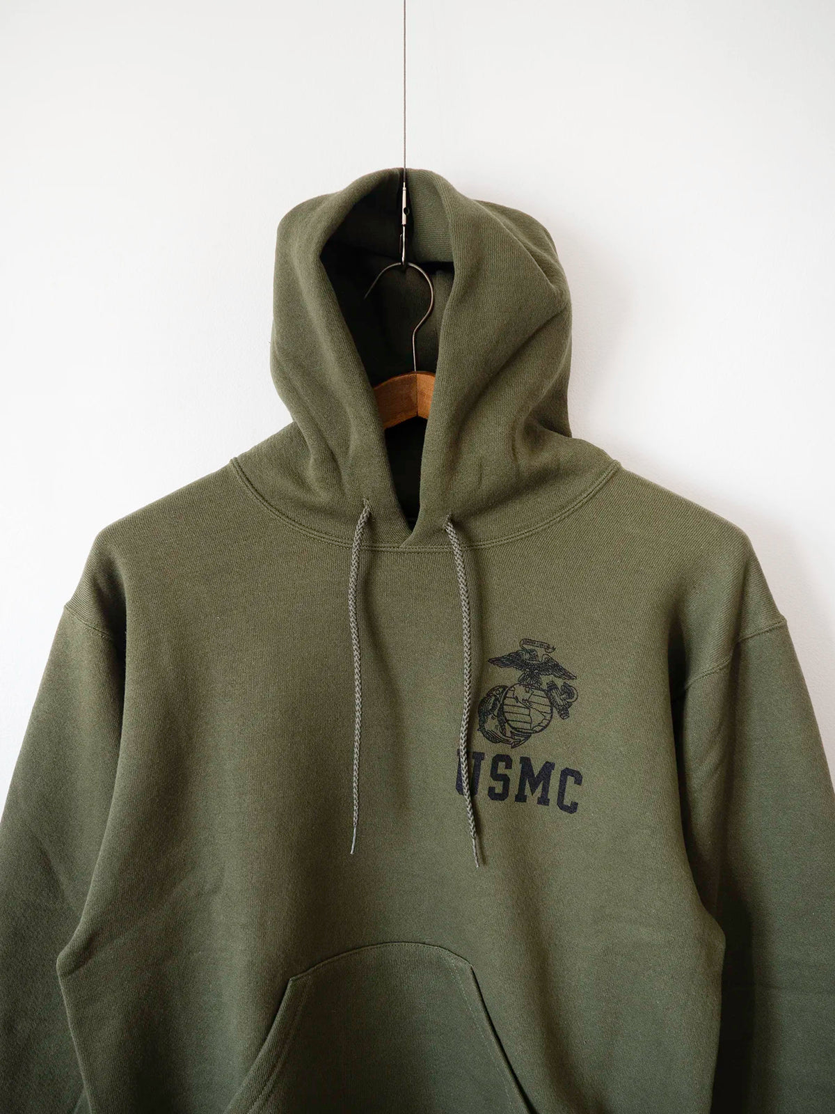 US Marine Corps Kapuzenpullover in Grün