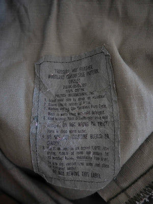 80s Woodland Cotton US Army Pants - M Short