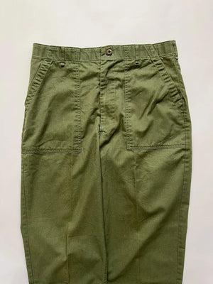 Pantalon de travail style militaire des années 80 OG 507 - 34x34