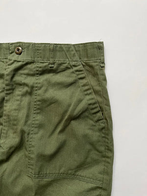 Pantalon de travail style militaire des années 80 OG 507 - 34x34