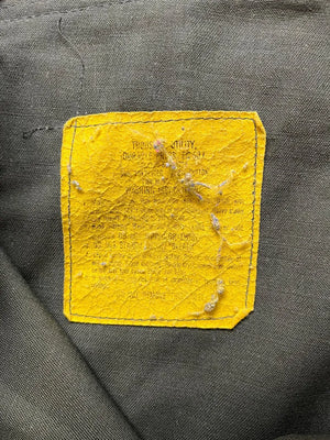 Pantalon de travail style militaire des années 80 OG 507 - 34x34