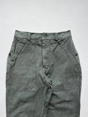 Pantalon de travail en jean de l'armée suisse des années 60-70 - W31 L32