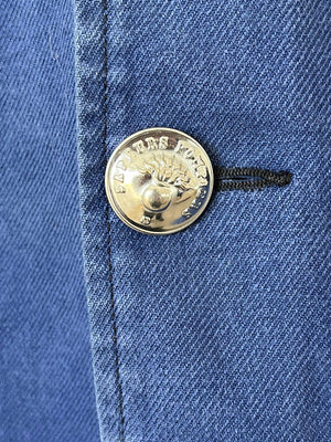 60s French Fireman Workwear Jacket - M