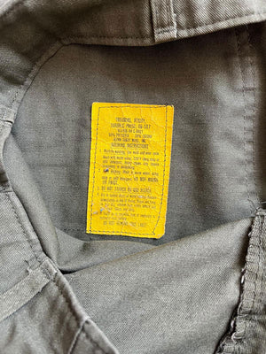 Fatigue pants OG 507. Production 1980. In deadstock condition. Military uniform that represented a turning point in the history of military clothing of the US Army.