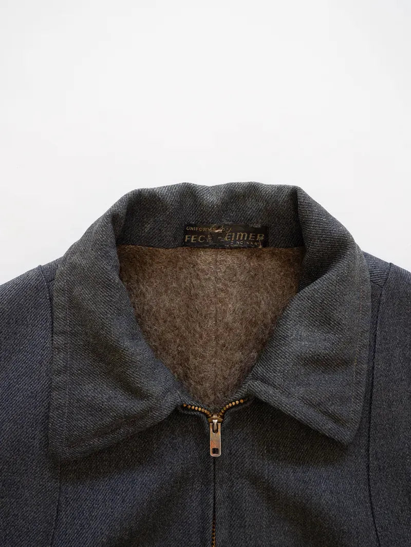 1940s Fechheimer Whipcord Postman Jacket - L