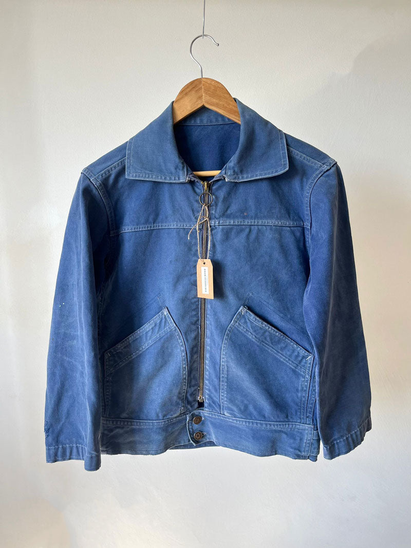 French Cyclist Jacket 60s 70s Vetement Combet - S