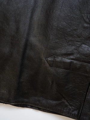 60s Italian Goatskin Tank Jacket - M
