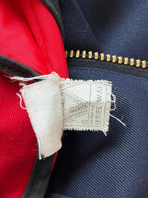 Veste de travail bleu marine Unitog années 60 - L