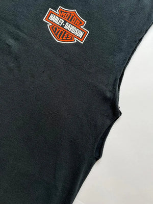 00s Harley Davidson Black Tank Top - L/XL