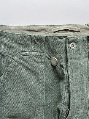 60 - 70s Swiss Army Denim Work Pants - W32 L30