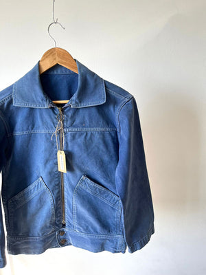 French Cyclist Jacket 60s 70s Vetement Combet - S
