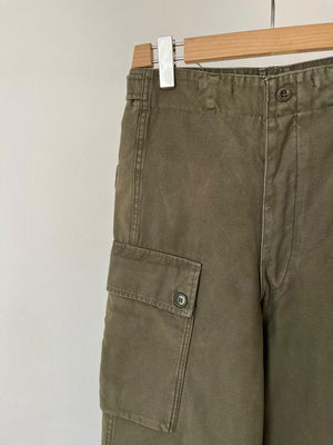 Pantalon cargo armée hollandaise années 80 30X30