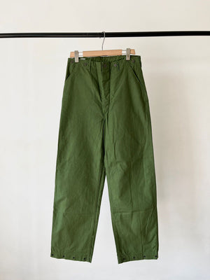 Work pants 1960s Swedish Army 33X34