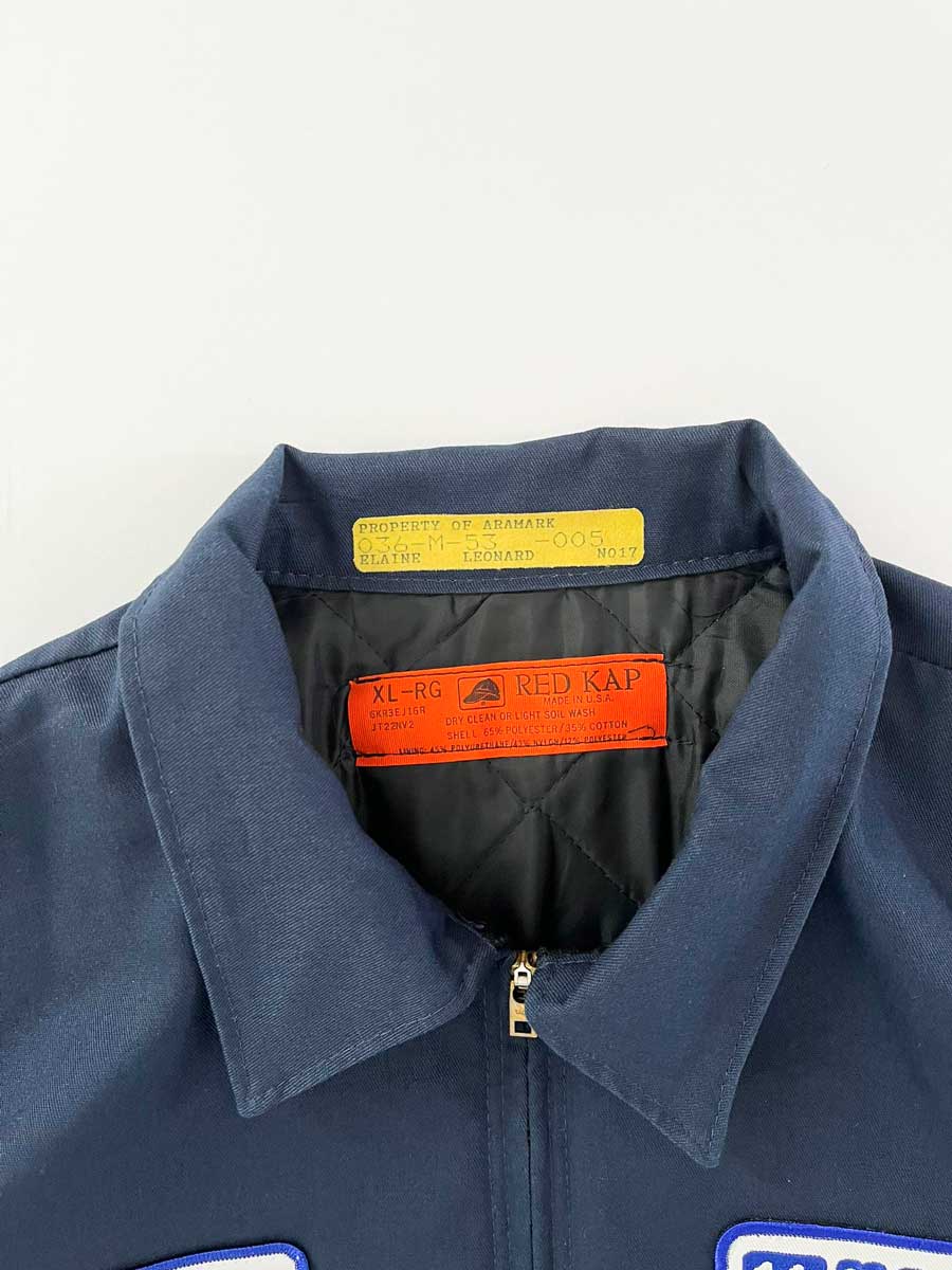 Red Kap vintage work jacket 1980 zip talon - XL