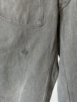 60s 70s Swiss Army Denim Work Pants - W33 L34