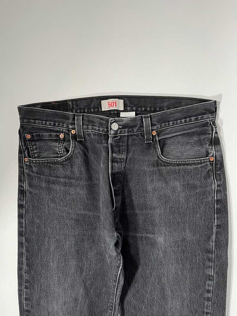 Levi's vintage 501 faded black (34x34)