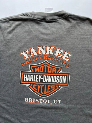 00s Harley Davidson Gray Tee - XXL