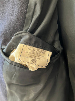 Peacoat Armée Marine Américaine Années 70 - M