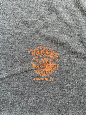 00s Harley Davidson Gray Tee - XXL