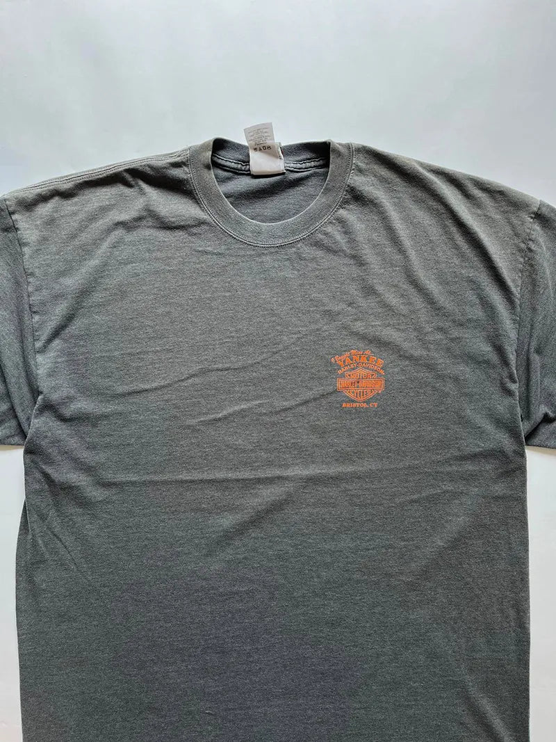 00s Harley Davidson Grey Tee - XXL