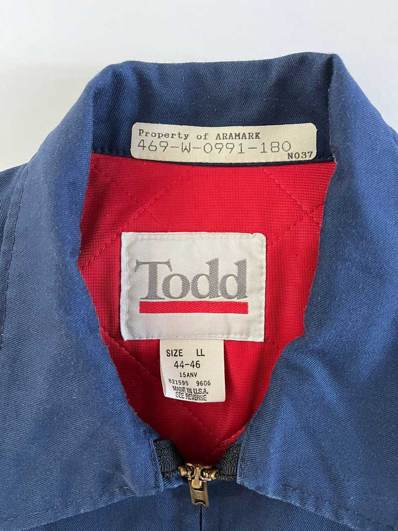 Todd vintage work jacket Made USA 1980 - L