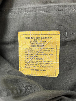 1980s Fatigue pants OG 507 - 33x32