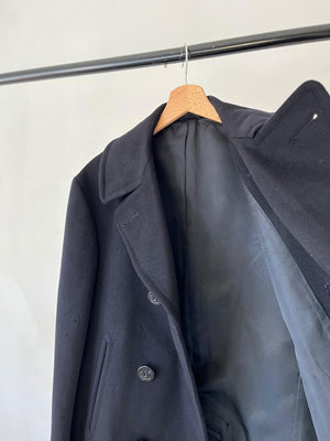 70s US Navy Army Peacoat - M