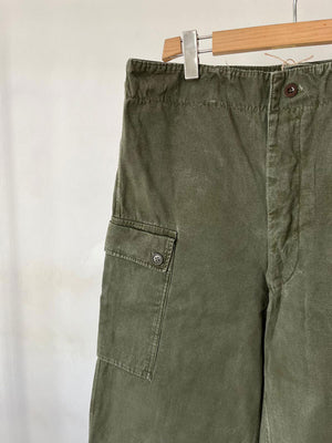 Pantalon cargo Armée Hollandaise années 50 34x32