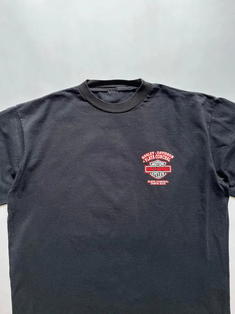 00s Harley Davidson Black Tee - XL