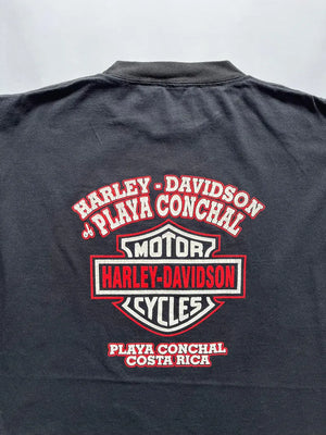 00s Harley Davidson Black Tee - XL