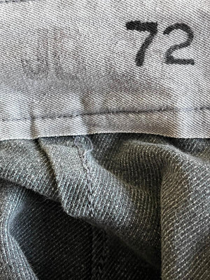60s 70s Swiss Army Denim Work Pants - W33 L34