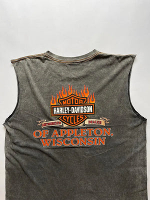 1990s Harley Davidson Tank Top - XL