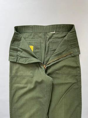 Pantalon de treillis des années 1970 OG 507 - 29x32