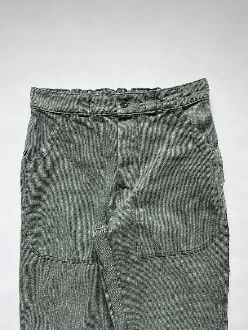 60 - 70s Swiss Army Denim Work Pants - W31 L32