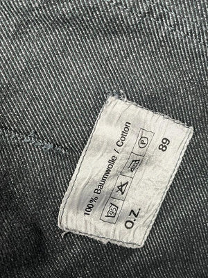 Pantalon de travail en jean de l'armée suisse années 60-70 - W31 L32