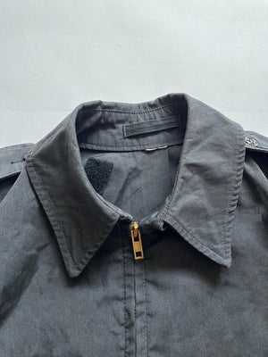 Light jacket USAF 80s black Creighton - XS