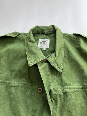 Swedish Army shirt jacket M48 - XL