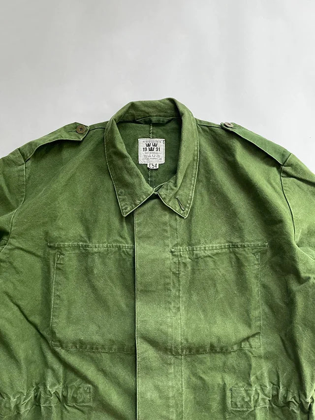 Swedish Army shirt jacket M48 - XL